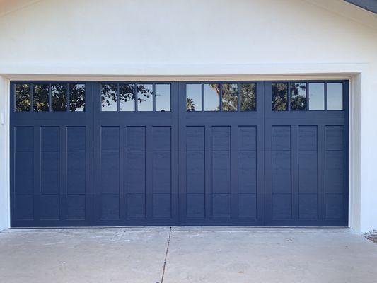 Our new beautiful garage door !