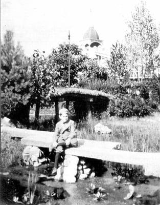 Boy in Japanese Garden-Olentangy Park