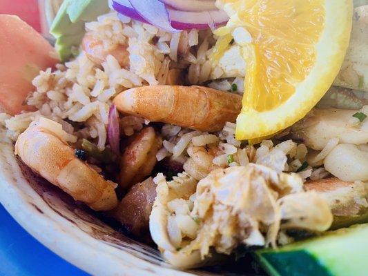 Arroz con mariscos