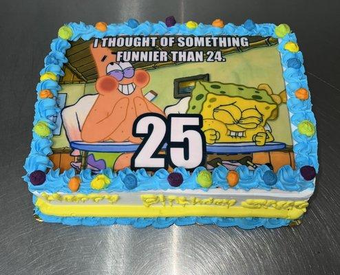 SpongeBob cake