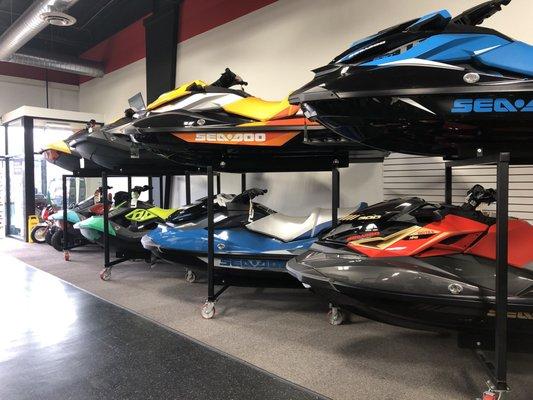 SeaDoo show floor