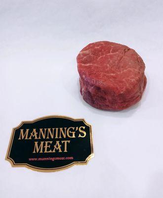 MANNING'S MEAT 
8oz FILET MIGNON
ORDER ONLINE