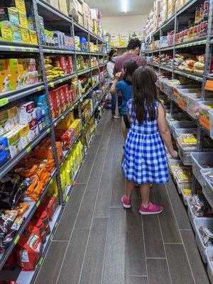 Aisle with spices