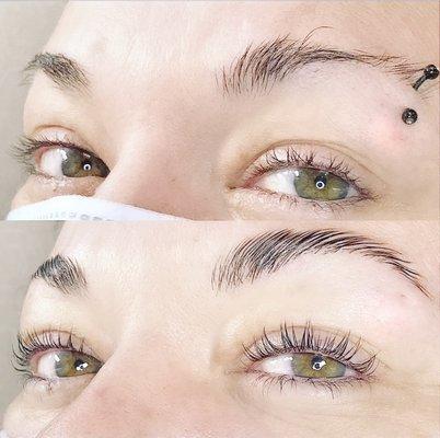 Lash lift / lash tint/ brow lamination / brow tint/ brow waxing