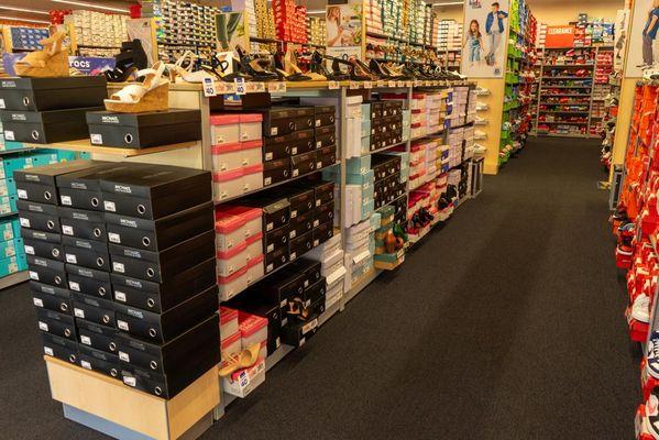 Dress Shoe Section of Store