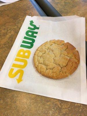 Sugar cookie when you do quick survey