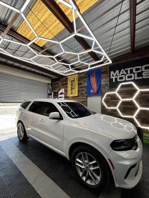 8 windows tinted on my Durango GT 2022