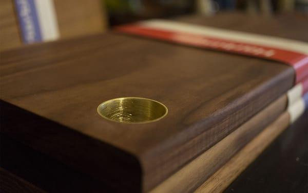 walnut & oak boards