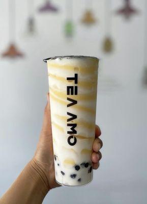 Mango Stormy with boba