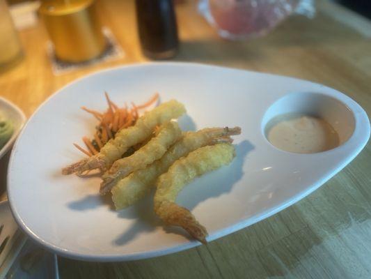 5 Piece Shrimp Tempura Appetizer