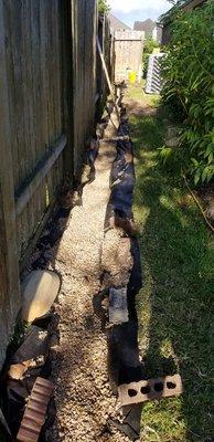 True french drain