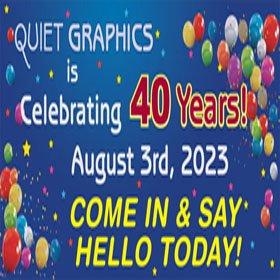 40 years in Schaumburg, IL 
Email us at quietinc@aol.com
or call 847-884-1600