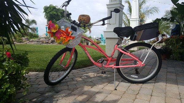 The cutest bike in Ocean City! Thank you Continental Cycles!