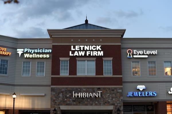 Letnick Law Firm PLC is located in Fairfax County near Fair Oaks Mall off of Route 50.