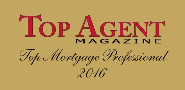 Top Mortgage Professional - Top Agent Magazine February 2016 edition.