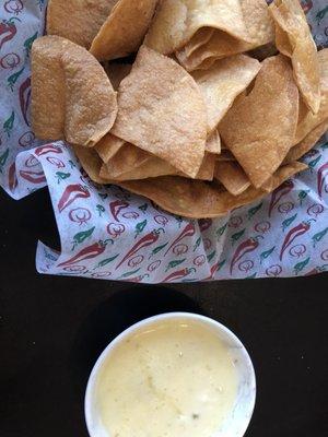 Chips and Queso!!