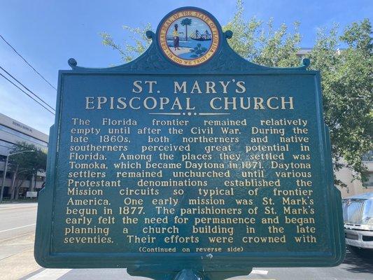 Historic marker