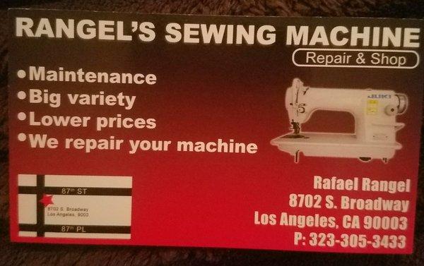 Sewing machine repair! Sell/repair