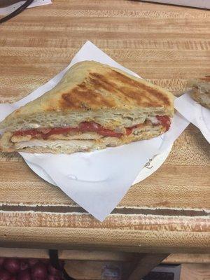 Chicken panini