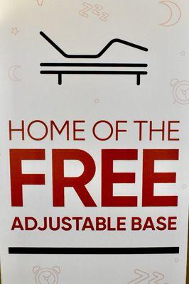 Home of the Free Adjustable Base