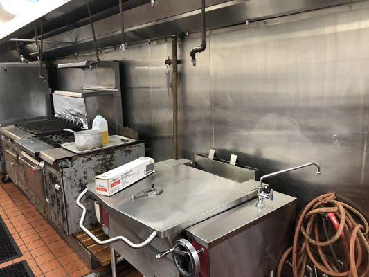 Commercial equipment cleaning