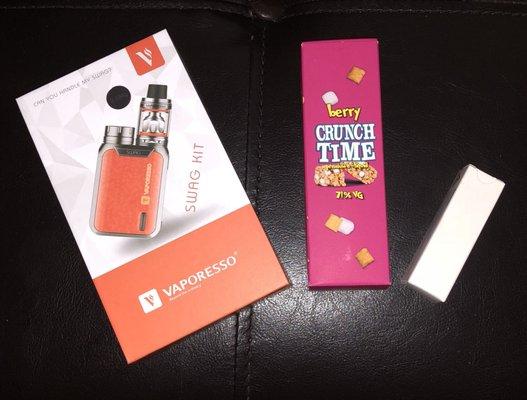 Box mod unit "SWAG"... Berry Crunch ... Battery