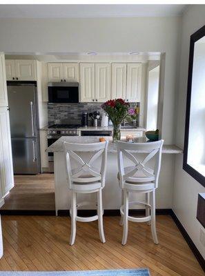 Remodeled kitchen