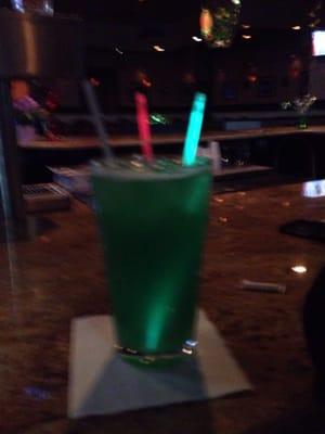 The bartender calls it "Liquid Marijuana"