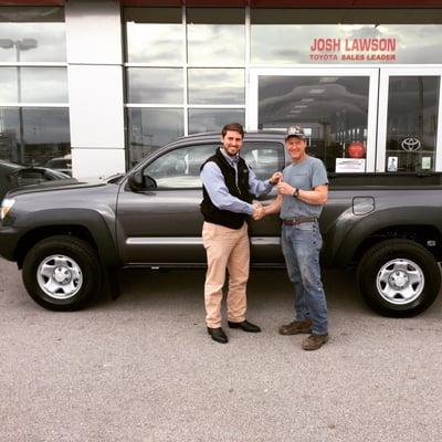 Scottie Hubbard and his 2015 Tacoma!