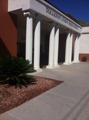 Entrance through old main