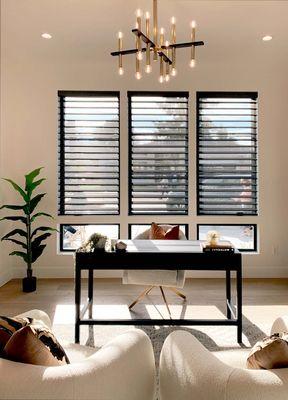 Silhouette® Shades offer dynamic views while softening the entering light.