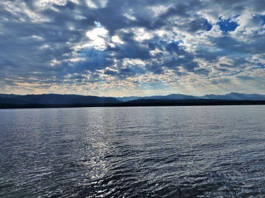 Morning on Payette Lake.