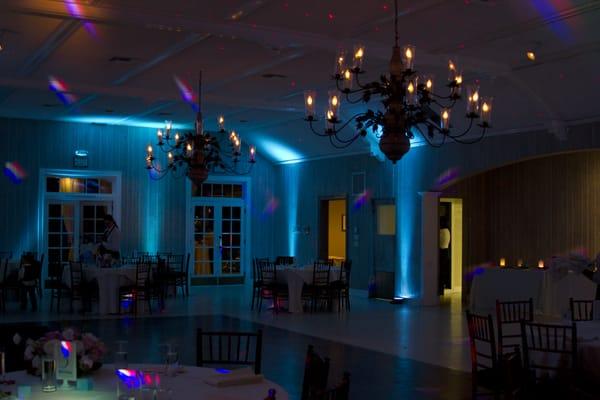 LED Uplighting at a Wedding in Agoura Hills, Los Angeles!