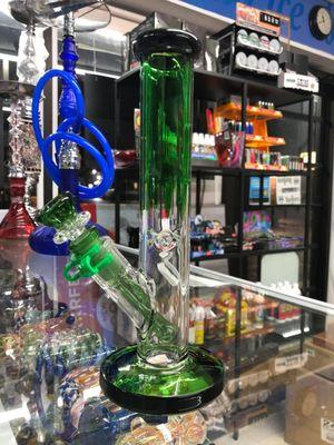 beautiful bongs at low low prices everyday! COME VISIT US FOR ALL YOUR SMOKING NEEDS!