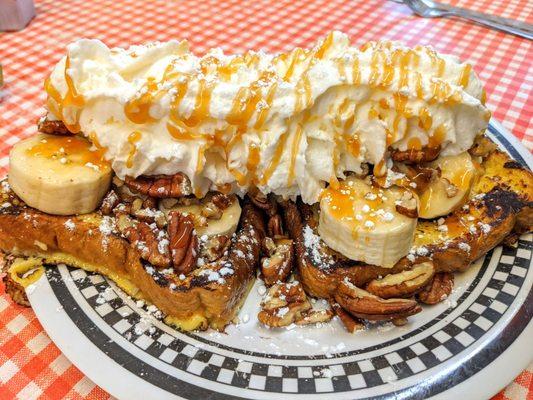 Bananas Foster French Toast | Instagram: @telephonesmoothie