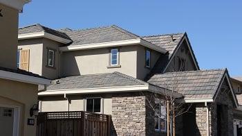 Boral lightweight concrete tile roof stone mountain blend