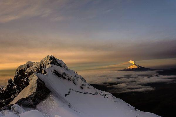 Ecuadorian volcanoes. AAI has been guiding in Ecuador since the late 1970s.