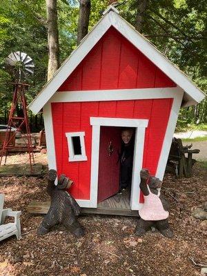 Me in the playhouse