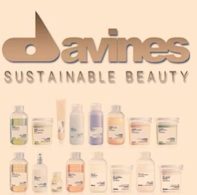 DAVINES! High quality, all natural products.