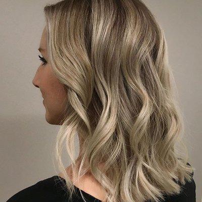 Loving this cool blonde look