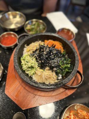 13. Kalbi Stone Pot Bibimbab