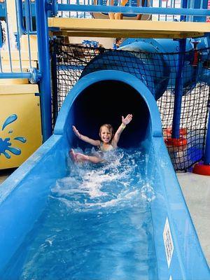 Tube slide at Breaker Bay Waterpark