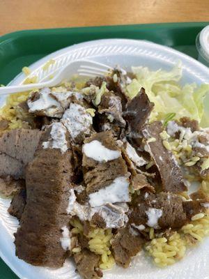 13. Lamb Gyro, Chiken Platter (choice of one or the other/not both)