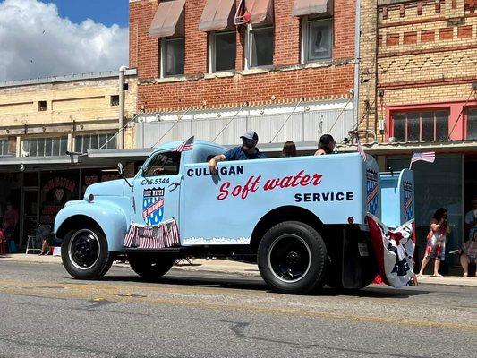 Culligan at the 4th of July parade