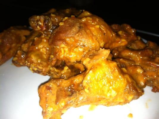 Wings, good, but could use a little more sauce/heat....