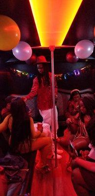 Party Bus Birthday Celebration