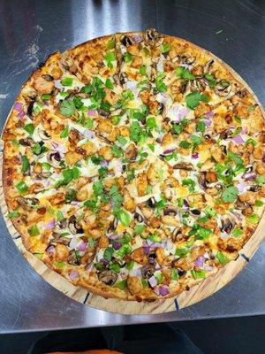 Chicken Tikka Masala Pizza