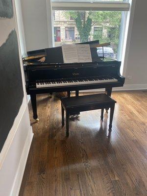 Used Essex baby grand player piano