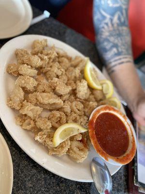 Fried calamari