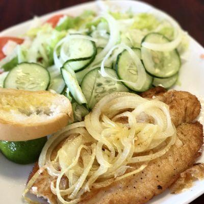 Grilled Fish -con limón